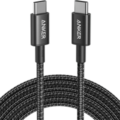 New Nylon USB-C to USB-C 100W Cable (10 ft)