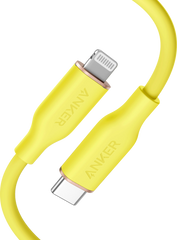 Anker <b>641</b> USB-C to Lightning Cable (Flow, 3ft Silicone)