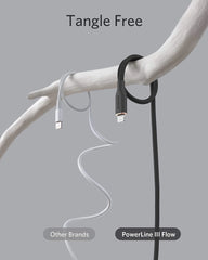 Anker <b>641</b> USB-C to Lightning Cable (Flow, 3ft Silicone)