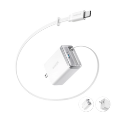 Anker Nano Charger (35W, Built-In Retractable USB-C Cable)