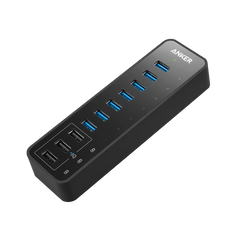 Anker 60W 10-Port USB 3.0 Data Hub