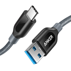 Anker <b>Powerline+</b> USB C to USB 3.0 Cable (3 ft, 6 ft)