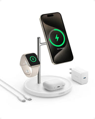 Anker MagGo Wireless Charging Station (3-in-1 Stand) & Anker Zolo Magnetic Wireless Charger (2 Pack)