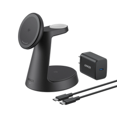 Anker MagGo Wireless Charging Station (3-in-1, Dock Stand) & Anker Nano Charging Station (6-in-1, 67W)