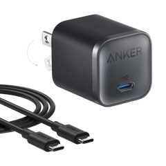 Anker Nano Charger (45W) with USB-C to USB-C Cable