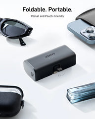 Anker Nano Power Bank (12W, Built-In Lightning Connector)