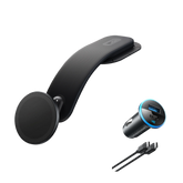 Anker Nano Car Mount (Magnetic, Detachable Pad) and Anker <b>323</b> Charger (52.5W) with USB-C to USB-C cable