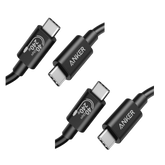 Anker <b>515</b> USB-C to USB-C Cable (Thunderbolt 4 Compatible)(2 packs)