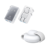 Anker MagGo Wireless Charging Station (3-in-1, Foldable Pad) & Anker Nano Travel Adapter (5-in-1, 20W, 1-Pack)