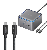 Anker Prime TB5 Docking Station (14-in-1, 8K, Thunderbolt 5 ) and Thunderbolt 5 Cable (3.3 ft, 80Gbps, 240W)