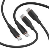 Anker <b>643</b> USB-C to USB-C Cable (Flow, Silicone,240W, 2-Pack,Midnight Black)