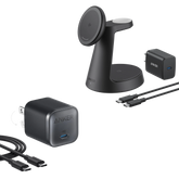 Anker MagGo Wireless Charging Station and Anker Nano Charger (45W) with USB-C to USB-C Cable