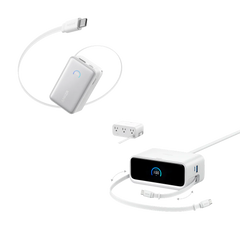 Anker Nano Charging Station (7-in-1, 100W) & Anker Nano Power Bank (10K, 45W, Built-In Retractable USB-C Cable)