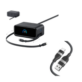 Anker Nano Charging Station (7-in-1, 100W) & Anker USB-A to USB-C Cable (6 ft, Upcycled-Braided)