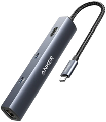 Anker <b>543</b> USB-C Hub (6-in-1, Slim)