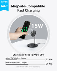 Anker Nano Charger (30W) and Anker MagGo Wireless Charger (2-in-1, Stand)