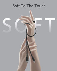 Anker <b>641</b> USB-C to Lightning Cable (Flow, 3ft Silicone)