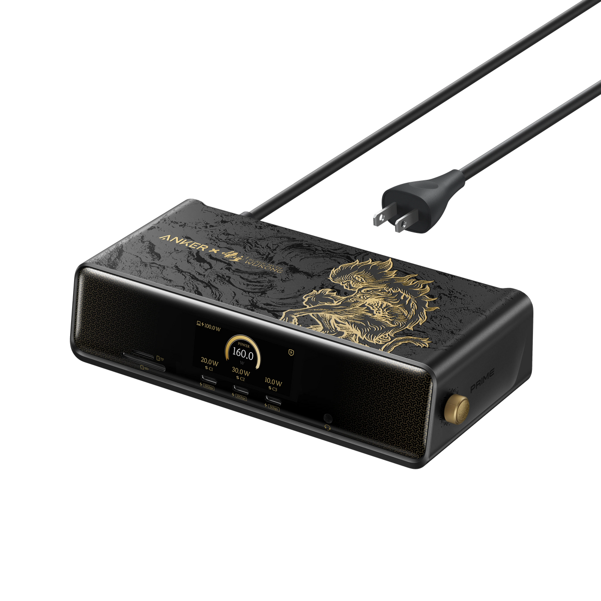 (Anker × Black Myth: Wukong Edition) Anker Prime Docking Station (14-in-1, Triple Display, DisplayLink) with DL7400