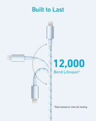 Anker <b>331</b> USB-A to Lightning Cable (Nylon)