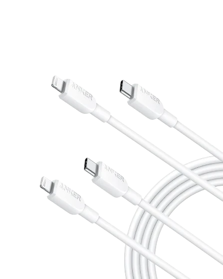 Anker <b>310</b> USB C to Lightning Cable (6 ft, 2pack)