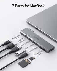 Anker <b>547</b> USB-C Hub (7-in-2, for MacBook)