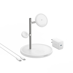 Anker MagGo Wireless Charging Station (3-in-1 Stand) & Anker Zolo Magnetic Wireless Charger (2 Pack)