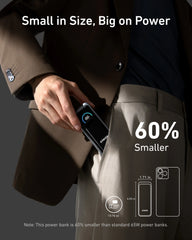 Anker Prime Power Bank (9.6K, 65W, Fusion) and Charger (200W, 6 Ports, GaN)