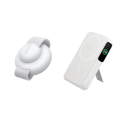Anker MagGo Power Bank (10K) and Anker MagGo Wireless Charging Station (3-in-1, Foldable Pad)