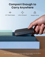 Anker Nano Charger (130W, 6 Ports) with 240W USB-C to USB-C Cable