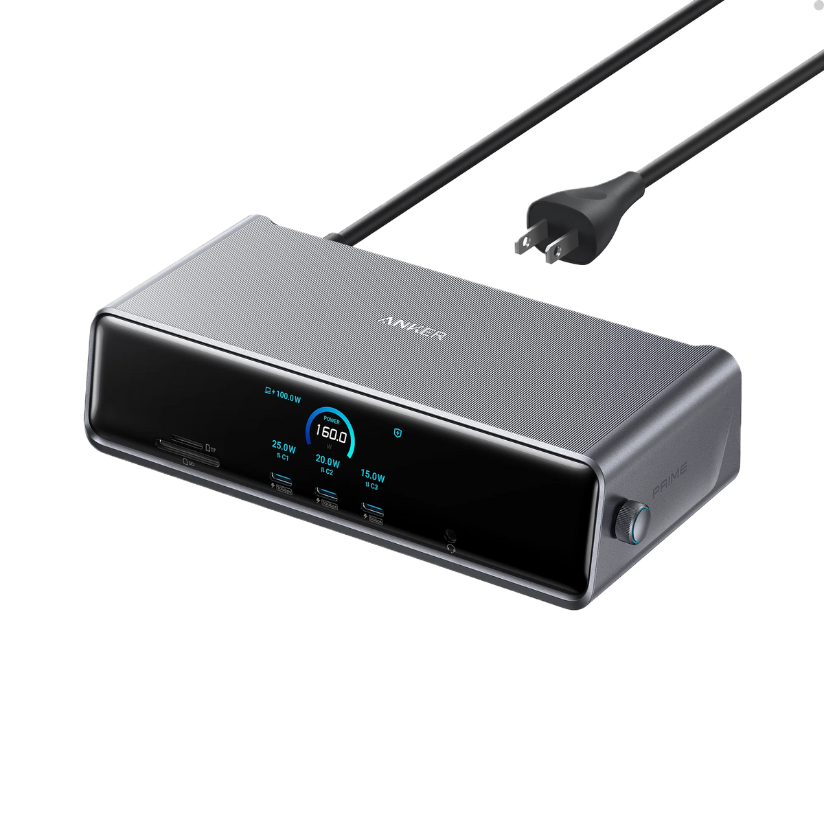 Anker Prime Docking Station (14-in-1, Triple Display, DisplayLink) with DL7400