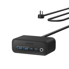 Anker 525 Charging Station and 2 Pack Anker New Nylon USB-C to USB-C Cable (6 ft)