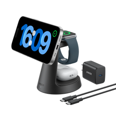 Anker MagGo Wireless Charging Station (3-in-1, Dock Stand) & Anker Nano Charging Station (6-in-1, 67W)