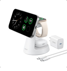 Anker MagGo Wireless Charging Station (3-in-1, Dock Stand)