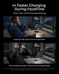 Anker Prime Wireless Charging Station (3-in-1, MagGo, AirCool, Dock Stand)