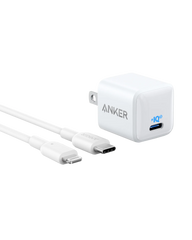 Anker <b>511</b> Charger (Nano) with USB-C to Lightning Cable