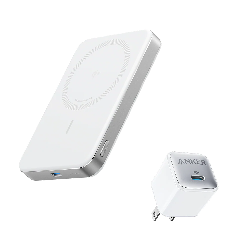 Anker MagGo Power Bank (10K, Slim) & Anker Nano Charger (20W)