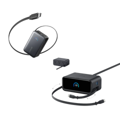 Anker Nano Charging Station (7-in-1, 100W) & Anker Nano Power Bank (10K, 45W, Built-In Retractable USB-C Cable)