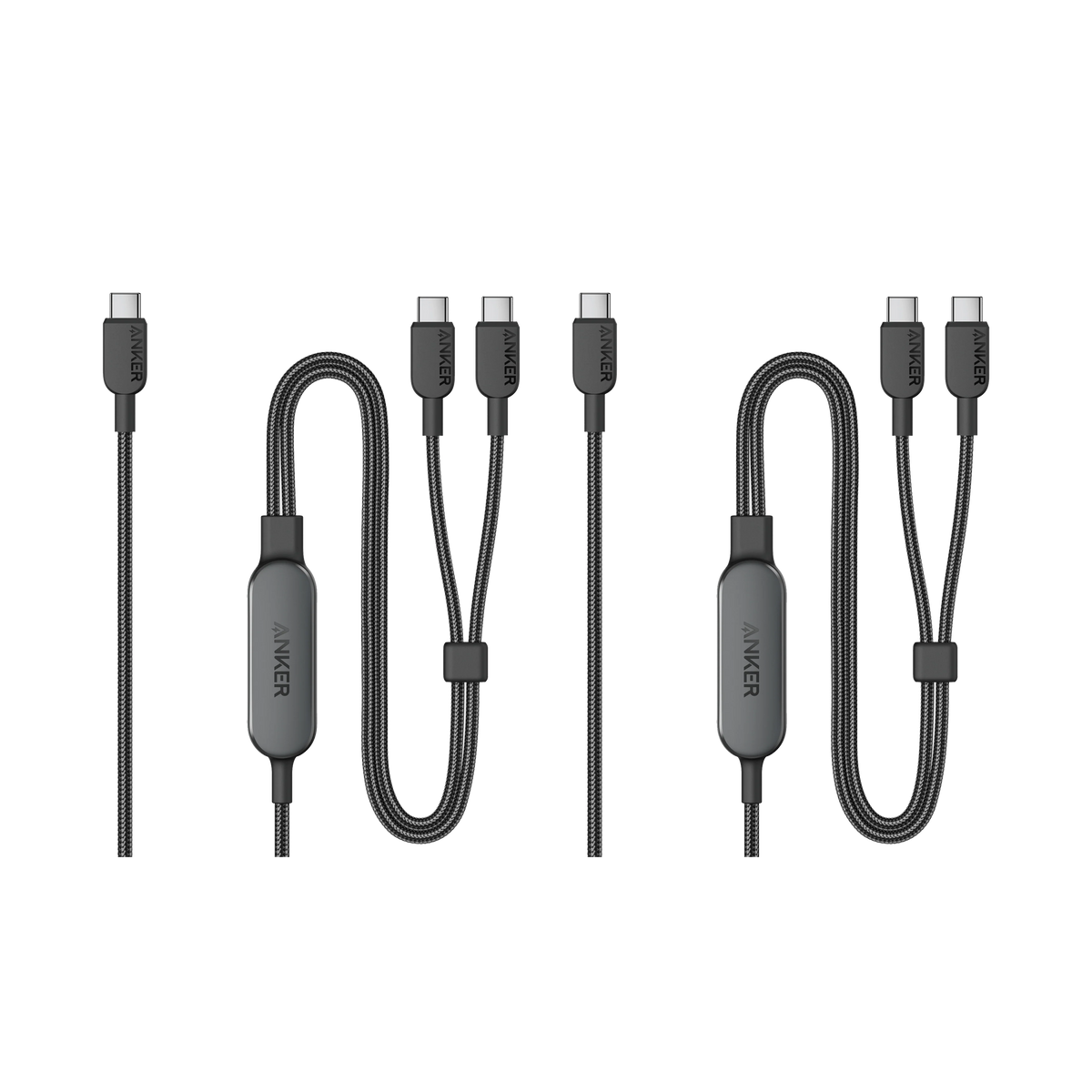Anker 140W 2-in-1 USB-C to USB-C Cable 2 Pack