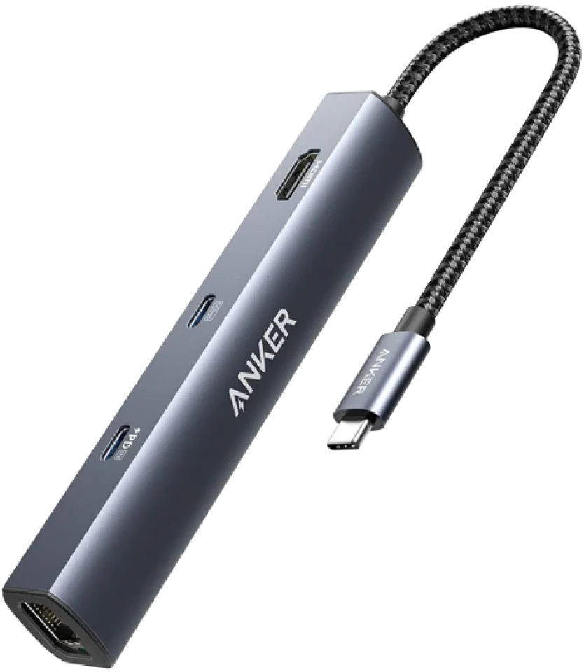 Anker <b>543</b> USB-C Hub (6-in-1, Slim)